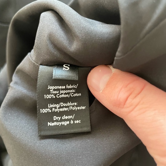 NWT Co Strapless Bustier Corset 100% Cotton Maxi Dress Minimalist Neutral - Picture 8 of 10